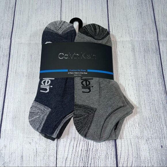 Calvin Klein 6pack Calvin Sport Cushion Socks - Picture 1 of 4